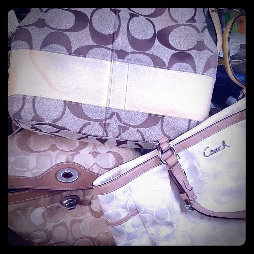 Various coach purses